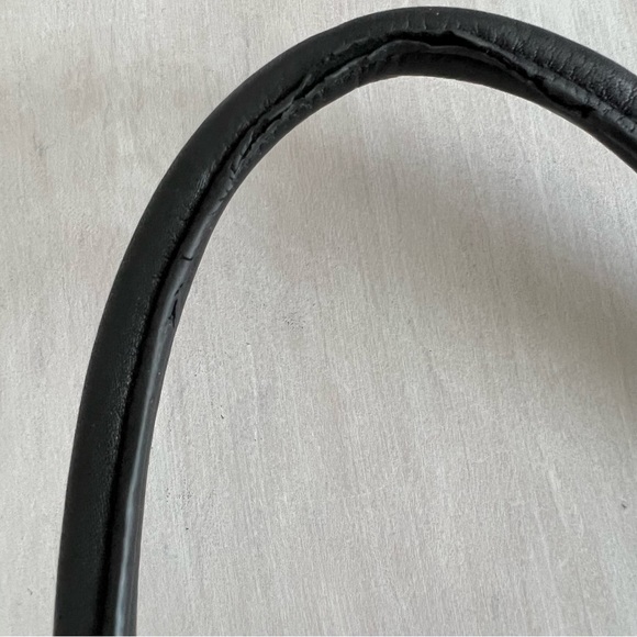 Tory Burch Genuine Leather Hobo Handbag - Picture 9 of 10